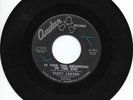 Teener Popcorn 45 VICKY LESTER Is This The Beginning Of The End/Foolin' Myself