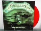 METALLICA - RIDE THE LIGHTNING LTD RE-LP GREEN CVR RED COLOR VINYL RARE NM/EX