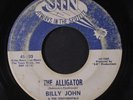 BILLY JOHN & CONTINENTALS: The Alligator / All Over Again 45 (faded lbl, wol, w