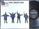THE BEATLES - HELP  1965 OZ black & silver STEREO LP  STUNNING M-