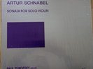 CP2/14 Artur Schnabel Sonata for Solo Violin / Paul Zukofsky