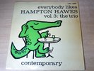 EX-/EX-   Hampton Hawes/Everybody Loves Volume 3 : Trio/1956 Contemporary LP
