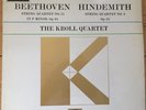 SAX 2520 Beethoven / Hindemith String Quartets / Kroll Quartet B/S