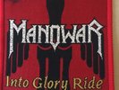 Original MANOWAR Into Glory Ride 1980's Sew on Badge / Patch