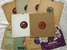 10x SWING-ORCHESTER SONDERPREIS: ARMSTRONG, ELLINGTON, JAMES u.a. 78RPM Set828C
