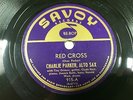 CHARLIE PARKER Red cross US 78 RPM SAVOY 915 VG+