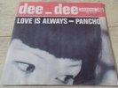 David Bowie - Dee Dee Rare single on Palette label Love is always / Pancho