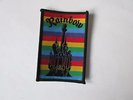 Original RAINBOW Colourful 1980's Heavy Metal Rock Band Sew on Badge / Patch