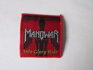 Original MANOWAR Into Glory Ride 1980's Sew on Badge / Patch