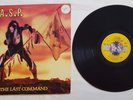WASP The Last Command RECORD LP VINYL 80's Press HEAVY METAL
