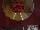 ROLLING STONES - VOODOO LOUNGE - 24KT GOLD LP PRESENTATION DISC - SIGNED
