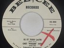 Deep/Northern Soul 45 - Chet Poison Ivey - Is It Too Late - Bee Cee - VG+ mp3