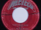 Blues 45 J.T. BROWN/ELMO JAMES Dumb Woman Blues METEOR HEAR