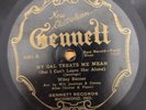Gennett 6261 Wiley Barner  GET ONE LONG AND TALL 78 rpm BLUES E 1927  RARE