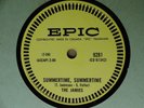 1958 Rock 78 rpm THE JAMIES Summertime, Summertime  EPIC 9281 Canada EX