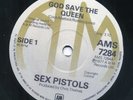 THE SEX PISTOLS – 'God Save The Queen' 45rpm 7