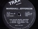 MARSHALL JEFFERSON The House Music Anthem TRAX 12