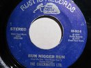 CHECKMATES LTD-RUN NIGGER RUN ON RUSTIC FUNK 45-M-, HEAR