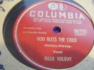 BILLIE HOLIDAY* GOD BLESS THE CHILD / AM I BLUE *EX