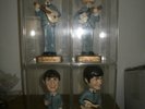 THE BEATLES CAR MASCOT NODDERS FULL SET VGC MADE IN JAPAN 1964 ORIGINAL RARE