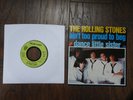 FRANCE ROLLING STONES AIN'T TOO PROUD TO BEG DANCE LITTLE SISTER 45 RECORD 6C2