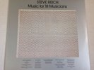 Original 1978 STEVE REICH Music For 18 Musicians LP ECM Record NM Experimental