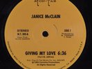 JANICE McCLAIN Giving My Love MON-TAB 12