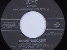 R&B Mod Halloween 45 CONNOISSURS Count Macabre M-P HEAR