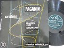 FRIEDRICH WUHRER / PAGANINI - LISZT - SCHUMANN / PATHE VOX