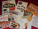 FABULOUS COLLECTION OF BEATLES MEMORABILIA REPRODUCTION ARTICLES - AUTOGRAPHS