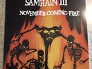 Samhain November Coming Fire LP Grey Swirl Vinyl New Danzig Misfits