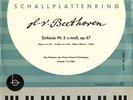 BEETHOVEN Symphony 5 ADLER F.C. Bertelsmann 8087 W/G 10