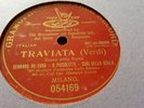 GENNARO DE TURA, G PICCOLETTI & CORI DELLA SCAL GRAMOPHONE MONARCH RECORD 054169