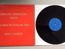 VERY RARE ROLF LOOSER J.S. BACH CELLO SUITES 1&5 SWISS ONLY STEREO LP