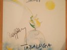 Tabaluga Buch und LP Das leuchtende Schweigen original Autogramm Peter Maffay