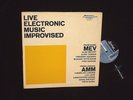 MEV / AMM LP MAINSTREAM 5002 Live Electronic Music Improvised 1970 Electronic