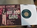 GENE VINCENT HOT ROD GANG KILLER ROCKABILLY EP AND COVER ON CAPITOL EAP 1-985