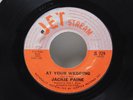 Jackie Paine 45 No Puppy Love / at Your Wedding   Jet Stream VG+