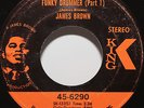 James Brown 45 Funky Drummer Pt's 1 & 2 King 1970 Soul Funk Drum Breaks 45-6290
