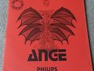 m- ANGE CARICATURES HORS COMMERCE LP HALLYDAY avec poster & bon de commande