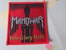 Original MANOWAR Into Glory Ride 1980's Sew on Badge / Patch