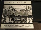 resistance 77 Thoroughbred Men LP VG+VG+ punk skin oi Rare