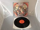 WARFARE *METAL ANARCHY* VERY RARE 1985 UK VINYL LP + TEXTURED SLEEVE  NEAT1029