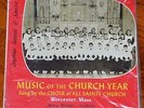 Choir of All Saints Church, Worcester, Mass - SEALED Mint LP - Henry Hokans cond