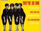 THE CHIFFONS 1963 UK STATESIDE EP *THEY'RE SO FINE*  ONE FINE DAY + 4  N SOUL