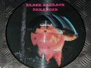 Black Sabbath 'Paranoid' NEMS UK 83 Release LP Picture Disc Vinyl Record Rare VG