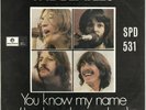 THE  BEATLES    UNIQUE   SOUTH AFRICA   PS   45    LET  IT  BE