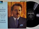 SAMSON FRANCOIS A Debussy Recital COLUMBIA/ODEON PSAX 2469 Rare UK EXPORT NM