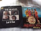 beatles singles x2 picture sleeves.