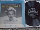 Marlene Dietrich - At the Cafe de Paris 10'' UK Vinyl LP